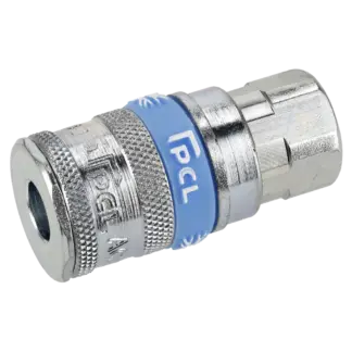PCL Coupling Body Female 1/4"BSPT - Pack of 5 [ACP15]