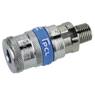 PCL Coupling Body Male 1/4"BSPT - Pack of 5 [ACP16]
