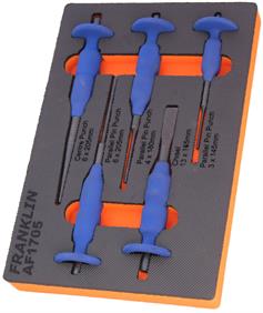 Franklin 5 pce Chisel and Punch Set
