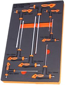 Franklin 8 pce Long Star T Handle Set