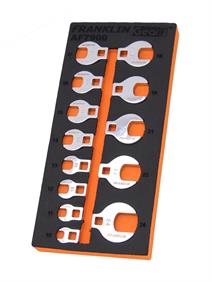 GearF 13 pce Crowfoot Wrench Set 3/8" dr