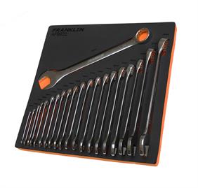 Franklin 21pc Comb Spanner Set CV 6-32mm