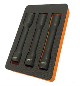 Franklin 3 pce 150mm Lock Nut Removal Tool Set 1/2" dr