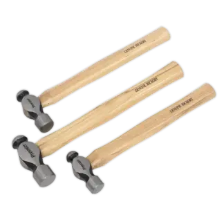 Premier Ball Pein Hammer Set 3pc Hickory Shafts [AK203]