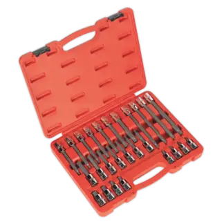 Premier Spline Socket Bit Set 1/2"Sq Drive 26pc [AK2195]