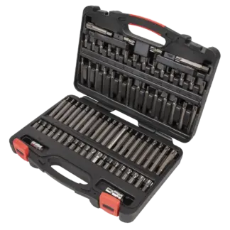 Premier TRX-Star*/Security TRX-Star*/Hex/Ribe/Spline Bit Set 3/8" & 1/2"Sq Drive 74pc [AK21974P]
