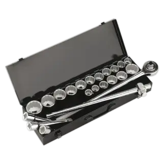 Premier Socket Set 3/4"Sq Drive 12-point 22pc [AK259/CRV]