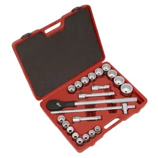 Premier Socket Set 3/4"Sq Drive 12-point 22pc [AK2598]