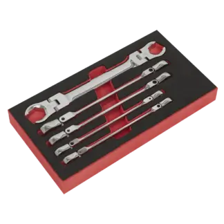 Premier Flexi-Head Flare Nut Spanner Set 5pc [AK2652]