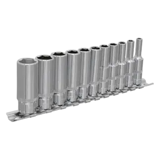 Premier Imperial Deep Socket Set 1/4"Sq Drive 11pc [AK2671]