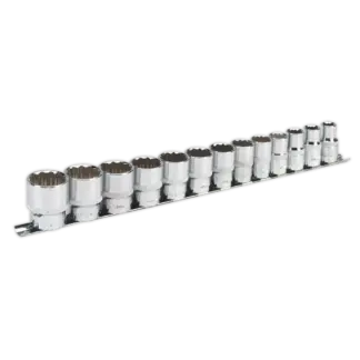Premier Imperial Socket Set 1/2"Sq Drive 12-point 13pc [AK2674]