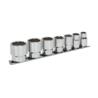 Premier Whitworth Socket Set 3/8"Sq Drive 7pc [AK2676]