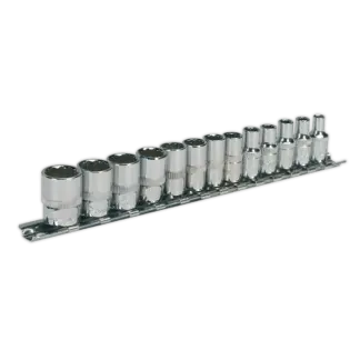Premier Socket Set 1/4"Sq Drive 12-point 13pc [AK2680]