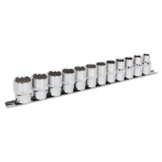 Premier Socket Set 1/2"Sq Drive 12-point 12pc [AK2684]