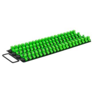 Premier Socket Rail Tray 1/4", 3/8" & 1/2"Sq Drive - Hi-Vis Green [AK27051HV]