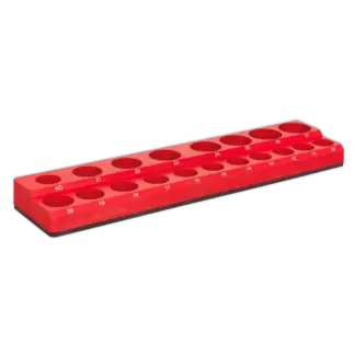 Premier Magnetic Socket Holder 1/2"Sq Drive Capacity 19 Sockets [AK27087]