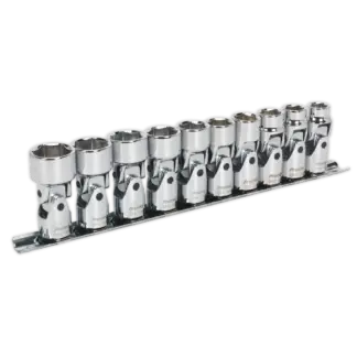 Premier Universal Joint Socket Set 3/8"Sq Drive 10pc [AK2710]