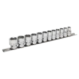 Premier Lock-On™ Socket Set 3/8"Sq Drive 12pc [AK2741]