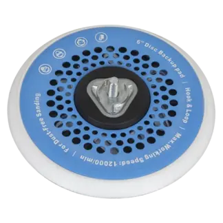 Universal Dust-Free Hook-and-Loop DA Backing Pad 150mm x 5/16"UNF & M8 [AK289]