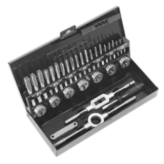 Metric Tap & Die Set Split Dies 32pc - HSS 4341 [AK3015HSS]