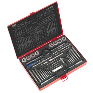 Metric Tap & Die Set Split Dies 37pc [AK3037]