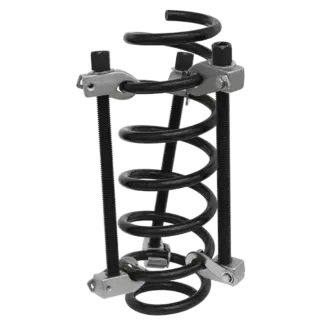 Coil Spring Compressor with Safety Hooks 1200kg 3pc [AK384]