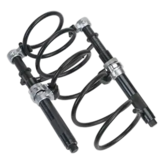 Heavy-Duty Coil Spring Compressor Set 1200kg 2pc [AK3843]