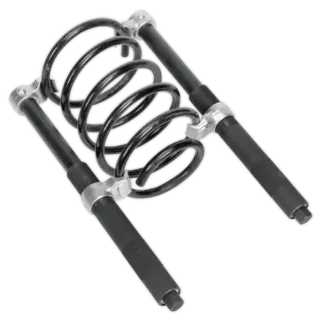 Heavy-Duty Coil Spring Compressor Set 2500kg 2pc [AK3845]