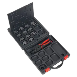 Ratchet Crimping Tool with Jaws and Storage Case [AK3858COMBO]