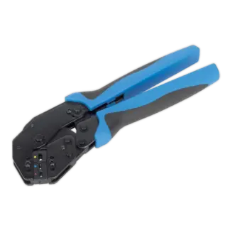 Angled Head Ratchet Crimping Tool Insulated Terminals [AK3863]