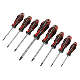 Premier GripMAX® Security TRX-Star* Screwdriver Set 8pc - Red [AK4323]