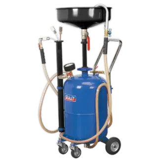 Air Discharge Mobile Oil Drainer with Probes 35L [AK456DX]