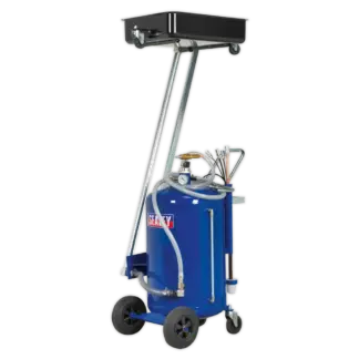 Cantilever Air Discharge Mobile Oil Drainer with Probes 80L [AK462DX]