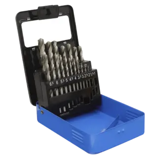 HSS Fully Ground Drill Bit Set 19pc [AK47191]