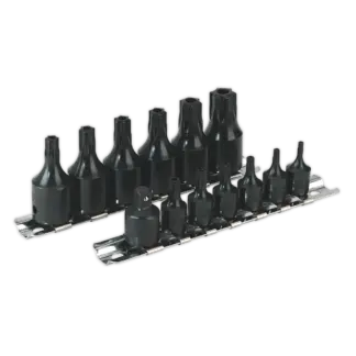 Premier TRX-Star* Security Socket Bit Set 1/4" & 3/8"Sq Drive 13pc [AK5585]