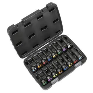 Premier Hex & TRX-Star* Impact Socket Bit Set 1/2"Sq Drive 16pc [AK56005]