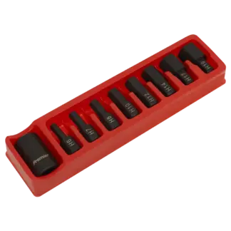 Premier Hex Impact Bit & Holder Set 1/2"Sq Drive 9pc [AK5609]