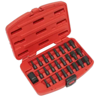 Premier TRX-Star*/Hex/Spline Impact Bit Set 1/2"Sq Drive 25pc [AK5612]