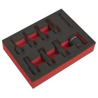 Premier Hex Impact Socket Bit Set 3/8"Sq Drive 8pc [AK5620]