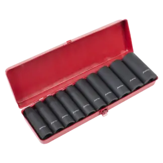 Premier Deep Impact Socket Set 1/2"Sq Drive 10pc [AK58/11M]