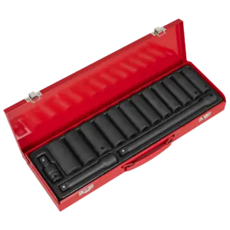 Premier Deep Impact Socket Set 1/2"Sq Drive 15pc [AK5815M]