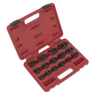 Premier Crow's Foot Spanner Set 3/8"Sq Drive 15pc [AK5983]