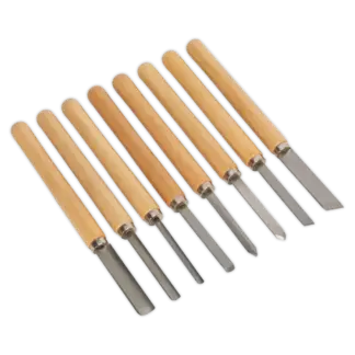 Wood Turning Chisel Set 8pc [AK60/8]