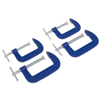G-Clamp Set 75mm & 100mm 4pc [AK6003SET]