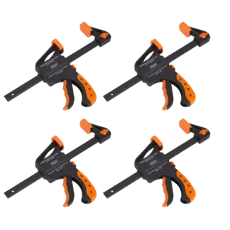 Ratchet Bar Clamp Set 150mm 4pc [AK61014]