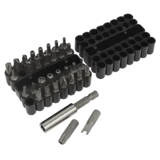 Premier Power Tool Security Bit & Magnetic Adaptor Set 33pc [AK614]
