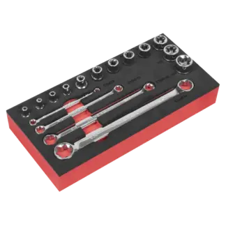 Premier TRX-Star* TRX-Star* Socket & Spanner Set 3/8"Sq Drive 16pc [AK61801]