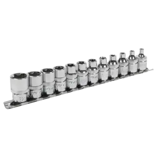 Premier TRX-Star* Socket Set 3/8"Sq Drive E4-E20 12pc [AK61806]