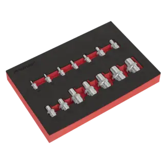 Premier TRX-Star* Socket Set 1/4", 3/8" & 1/2"Sq Drive 14pc [AK61807]
