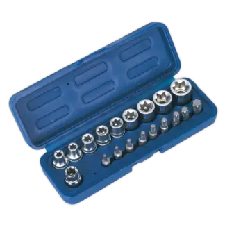 Premier TRX-Star* Socket & Bit Set 3/8"Sq Drive 19pc [AK6191]